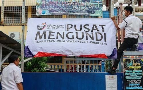 PRN Johor: Semua 1,076 pusat mengundi dibuka pukul 8 pagi