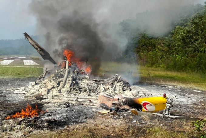 Nahas helikopter Long Lellang: CAAM sahkan lima pegawai perubatan dalam pesawat